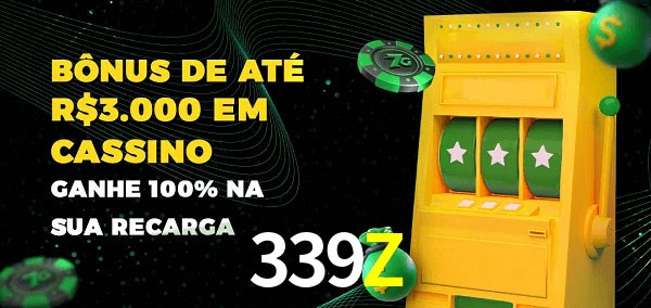 339Z melhor bônus de depósito
